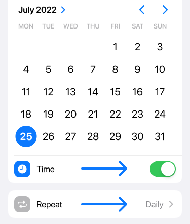iOS Reminders